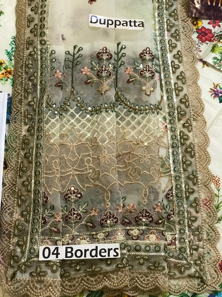 Faiza Saqlain Lawn Suit-Aarasta