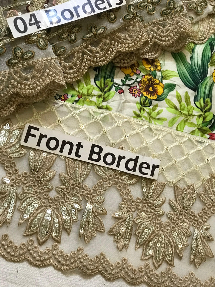 Faiza Saqlain Lawn Suit-Aarasta