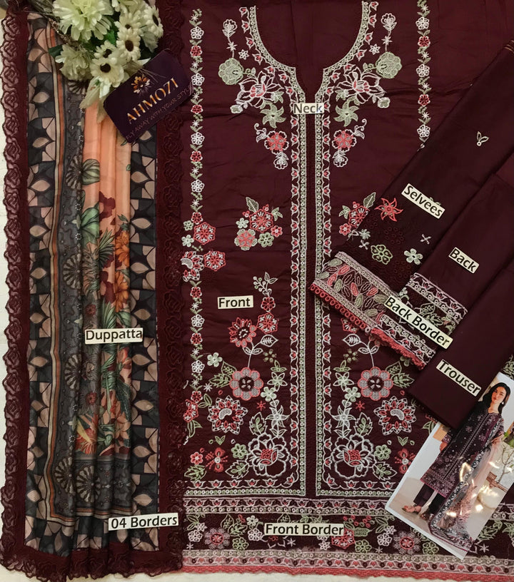Farasha Lawn Suit-Aarasta
