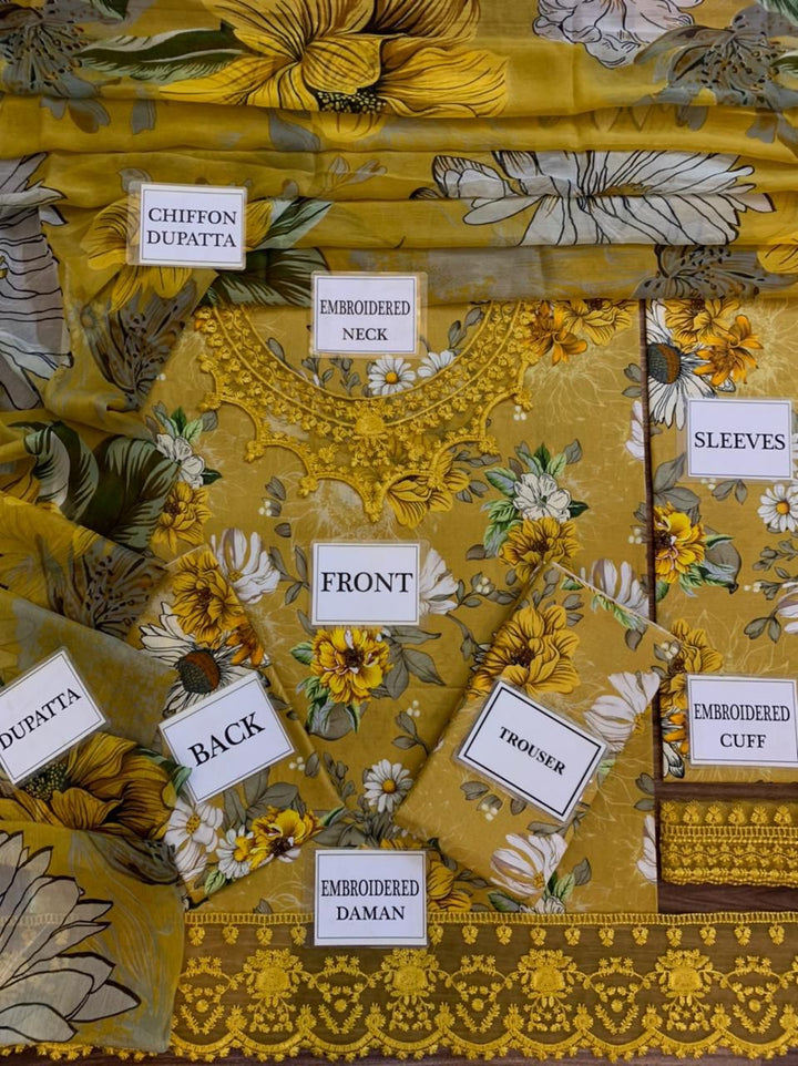 Farasha Lawn Suit-Aarasta