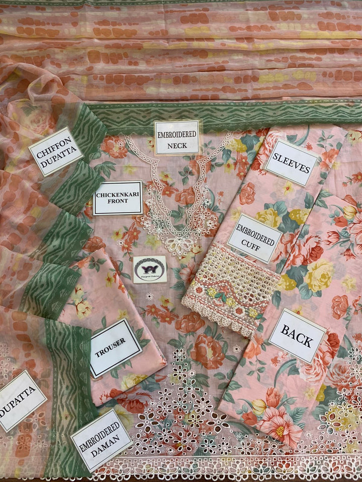 Farasha Lawn Suit-Aarasta