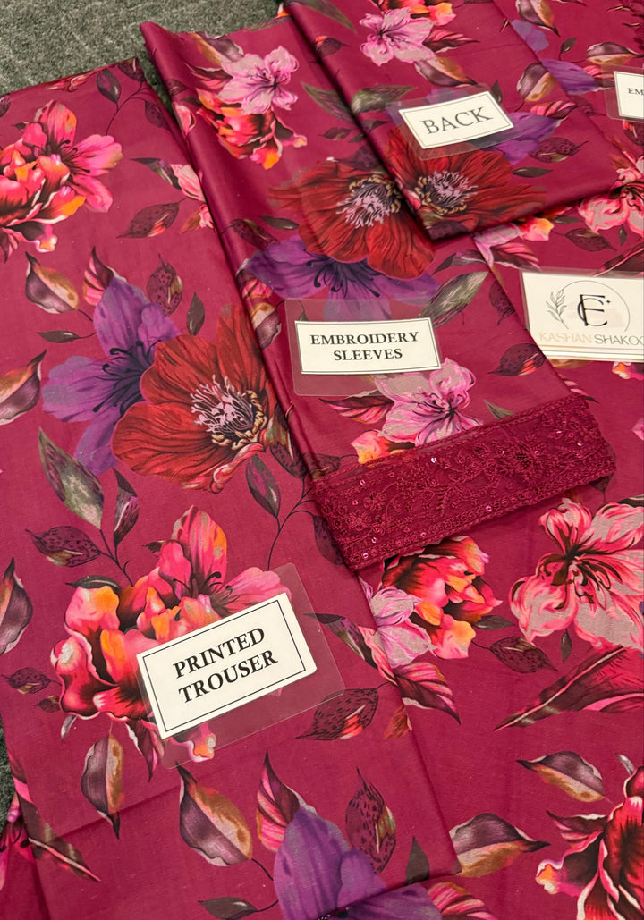 Farasha Lawn Suit-Aarasta