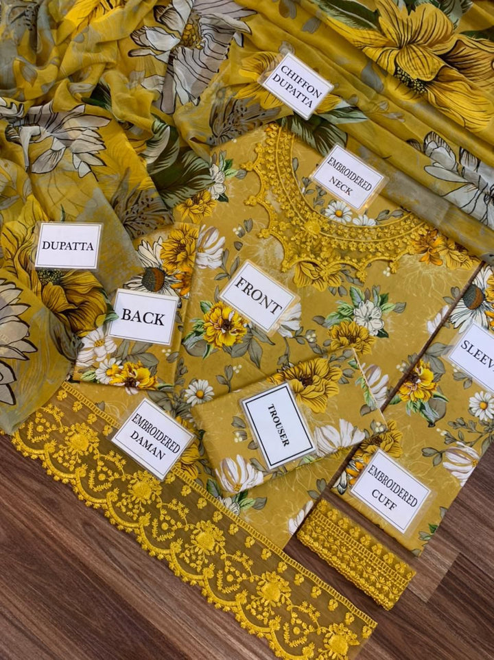 Farasha Lawn Suit-Aarasta