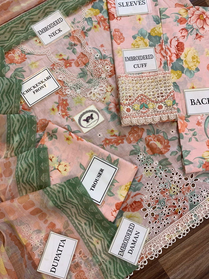 Farasha Lawn Suit-Aarasta