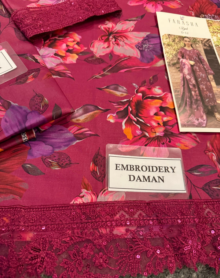 Farasha Lawn Suit-Aarasta