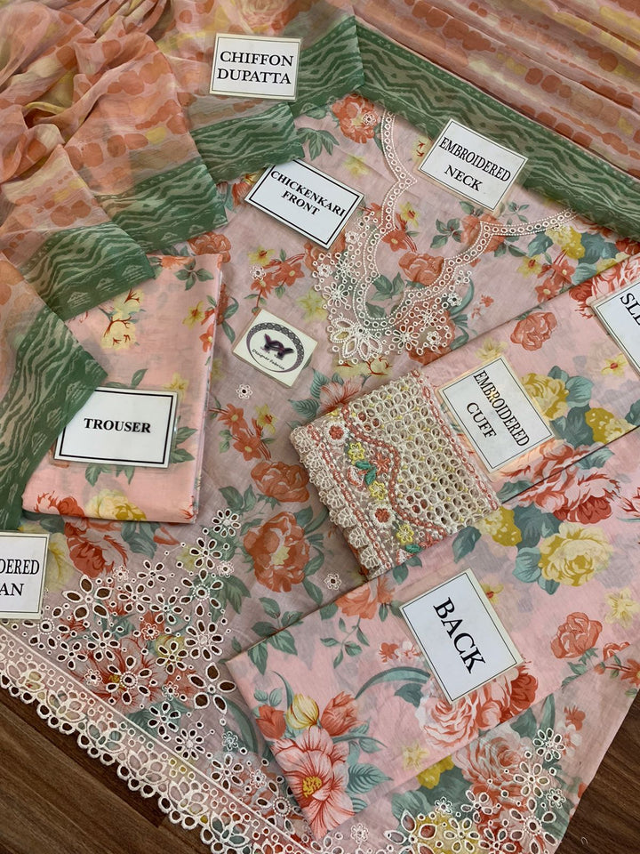 Farasha Lawn Suit-Aarasta