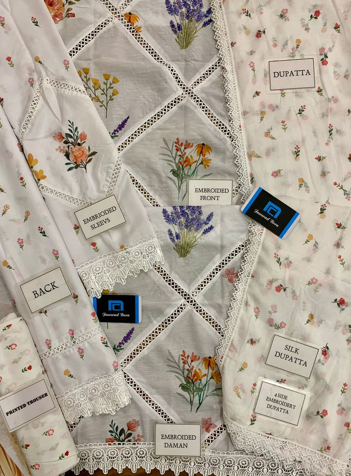 Farida Hassan Lawn Suit-Aarasta