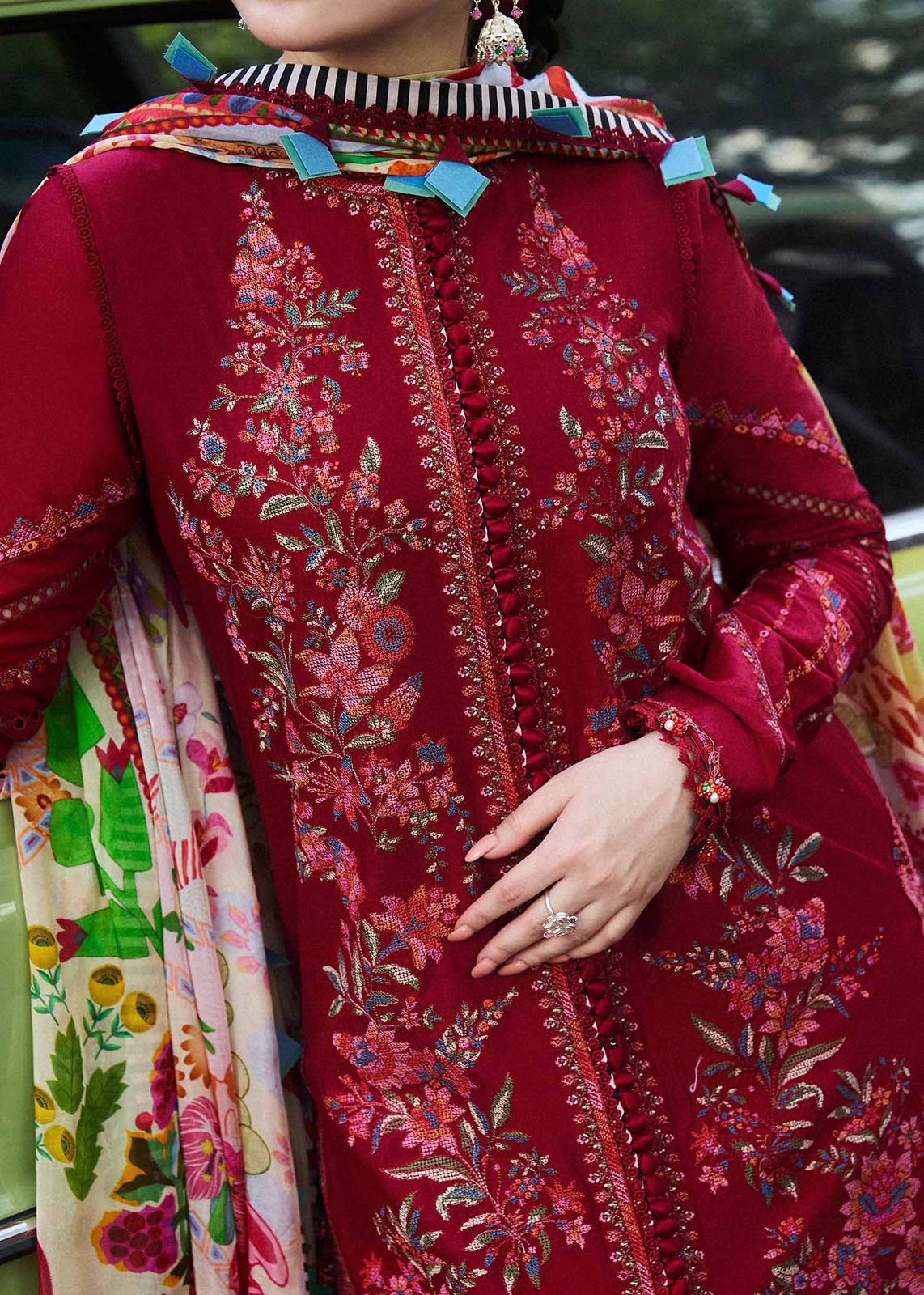 Hussain Rehar Lawn Suit-Aarasta