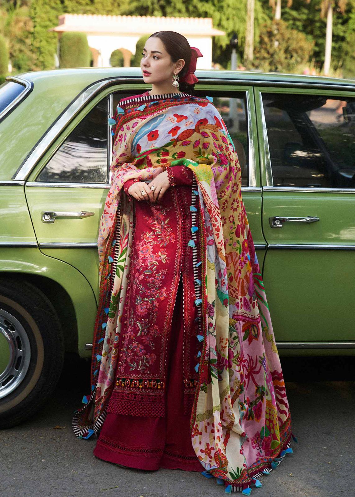 Hussain Rehar Lawn Suit-Aarasta
