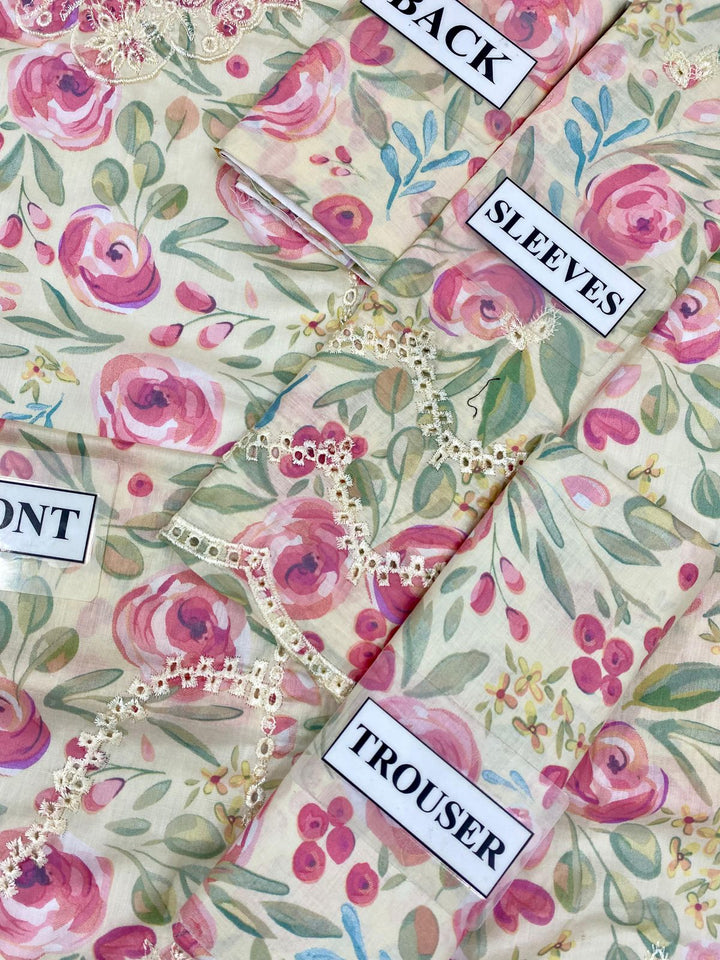 Izel Lawn Suit-Aarasta