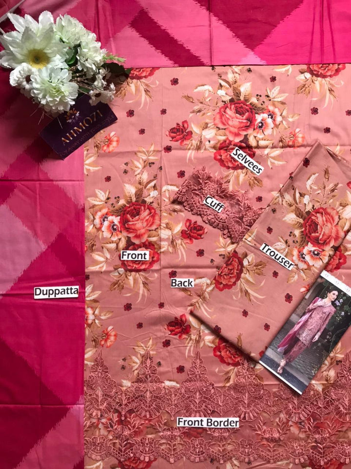 Iznik Lawn Suit-Aarasta