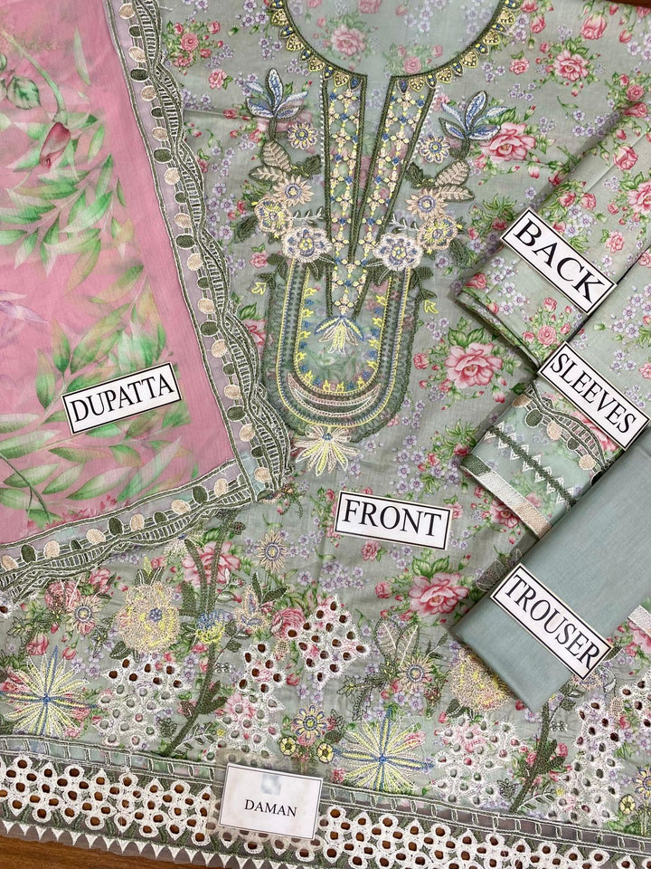 Iznik Lawn Suit-Aarasta