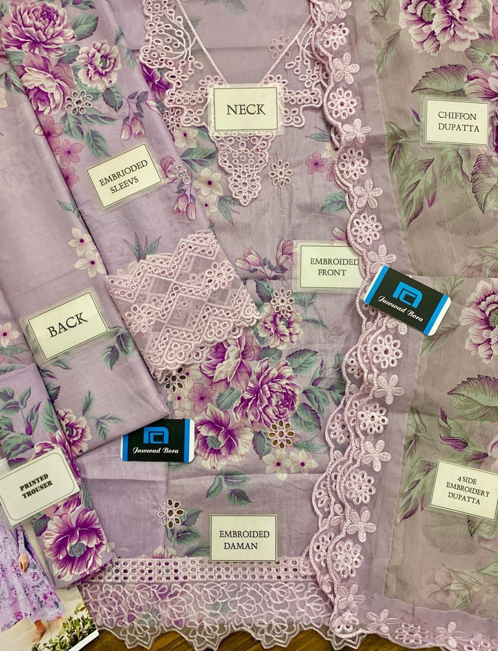 Iznik Lawn Suit-Aarasta