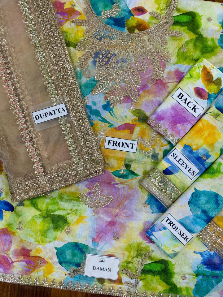 Iznik Lawn Suit-Aarasta