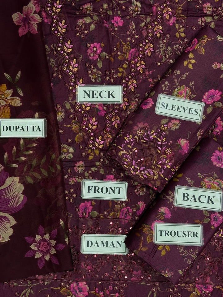 Iznik Lawn Suit-Aarasta