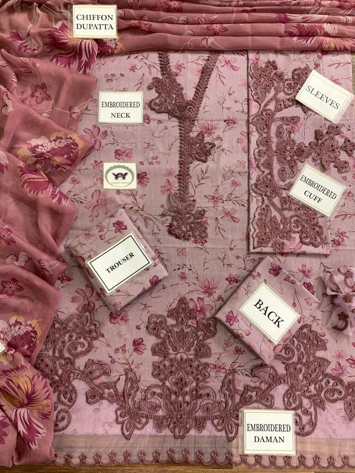 Iznik Lawn Suit-Aarasta