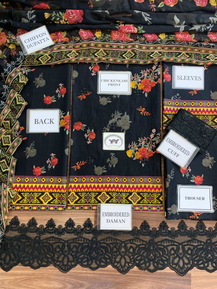 Iznik Lawn Suit-Aarasta