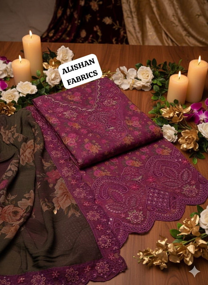 Iznik Lawn Suit-Aarasta