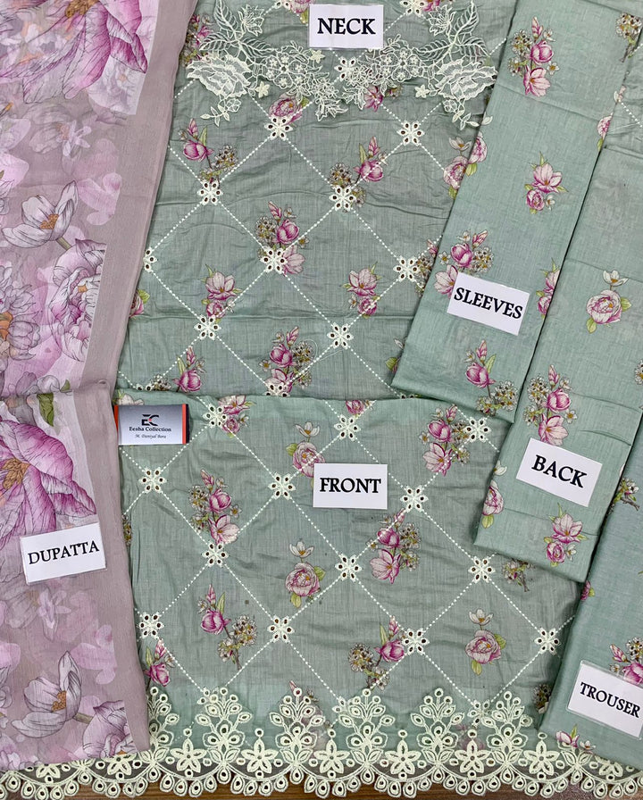 Iznik Lawn Suit-Aarasta