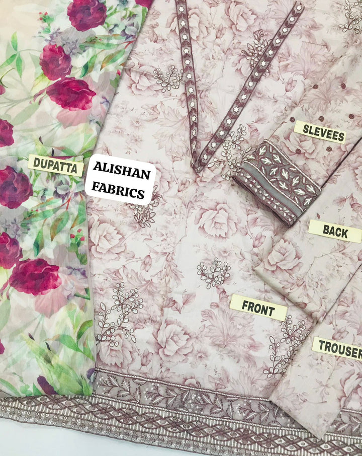 Iznik Lawn Suit-Aarasta
