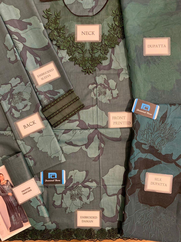 Iznik Lawn Suit-Aarasta