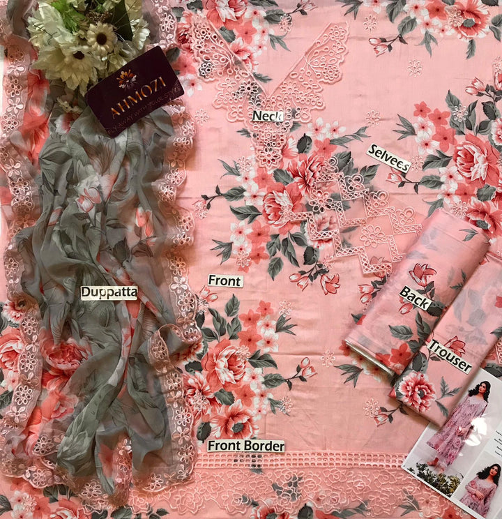 Iznik Lawn Suit-Aarasta