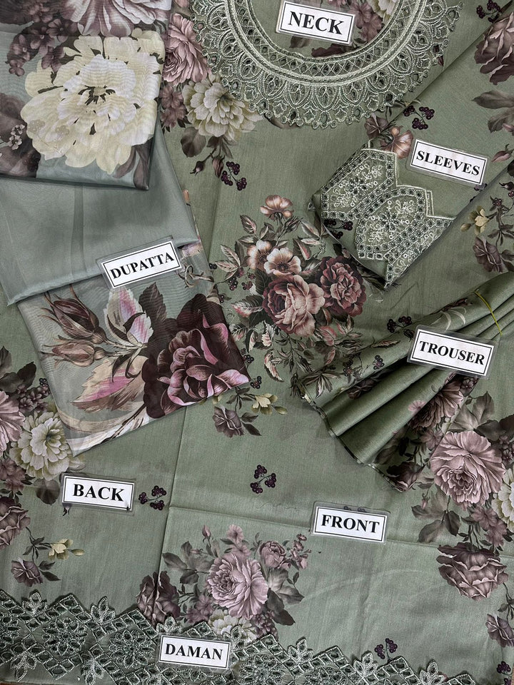 Iznik Lawn Suit-Aarasta