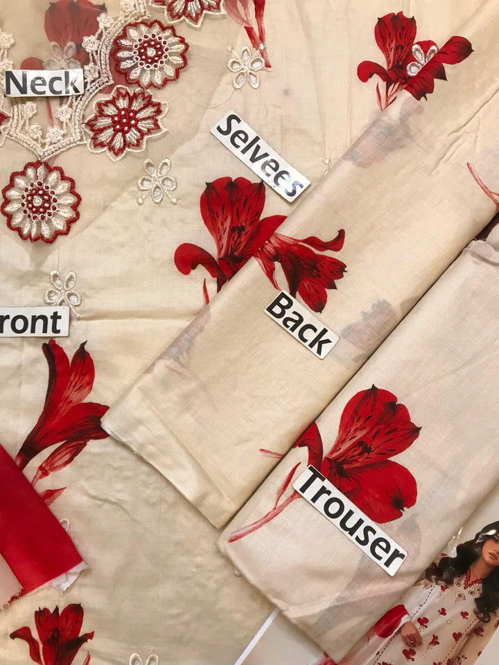 Iznik Lawn Suit-Aarasta