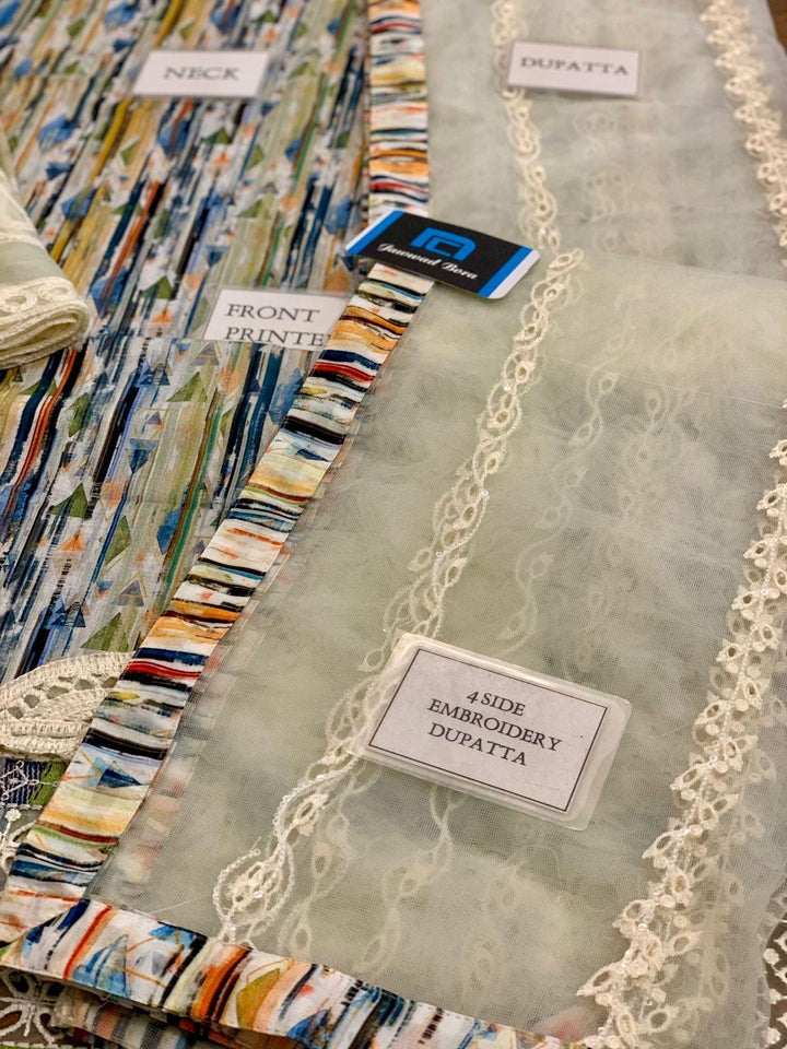 Iznik Lawn Suit-Aarasta