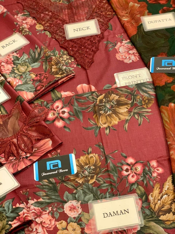 Iznik Lawn Suit-Aarasta