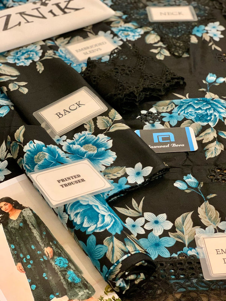 Iznik Lawn Suit-Aarasta