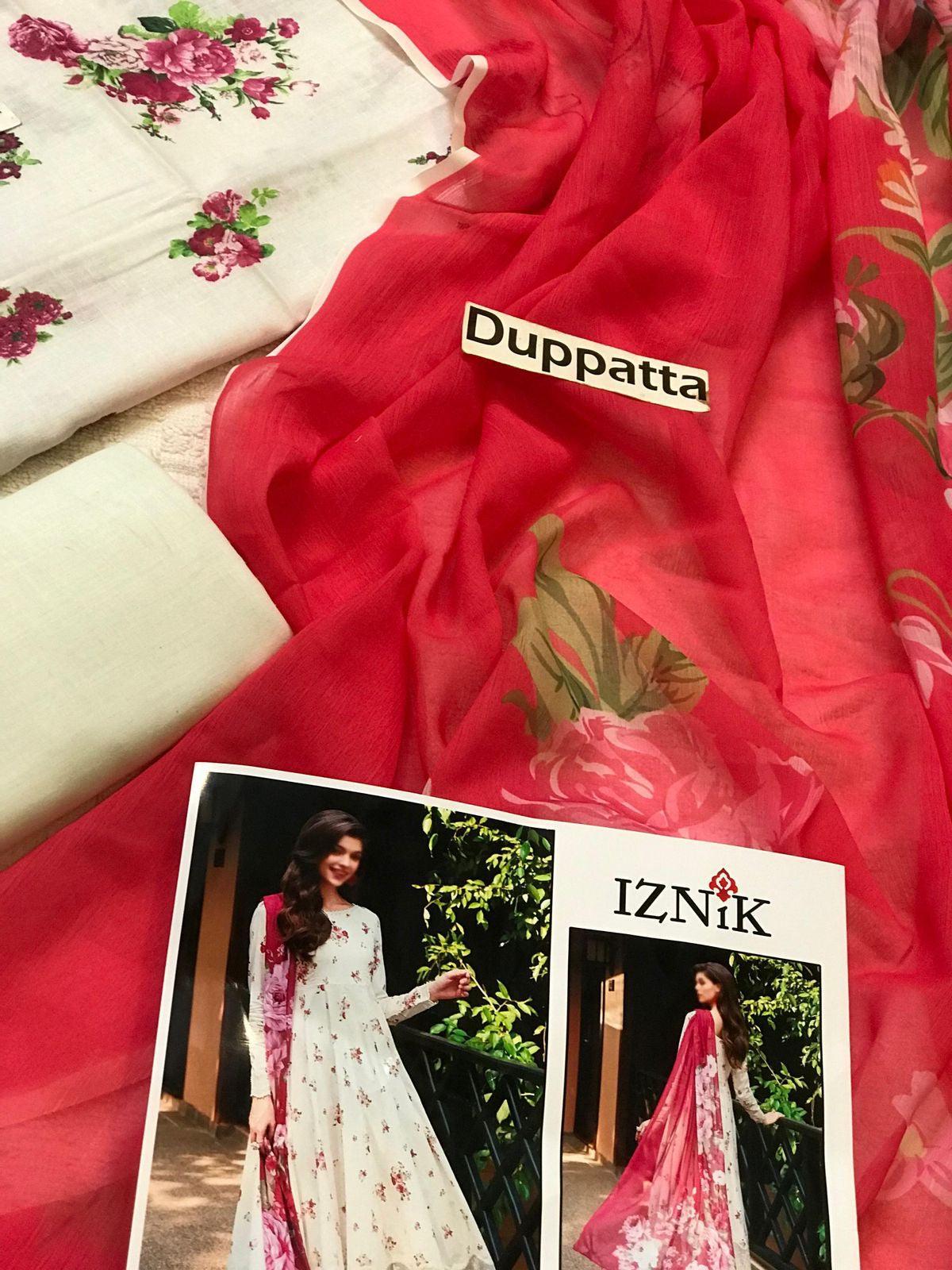Iznik Lawn Suit-Aarasta