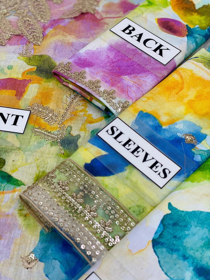 Iznik Lawn Suit-Aarasta