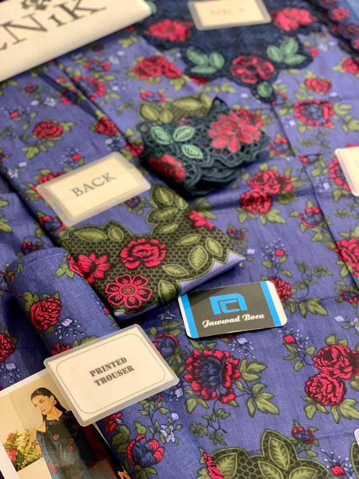 Iznik Lawn Suit-Aarasta