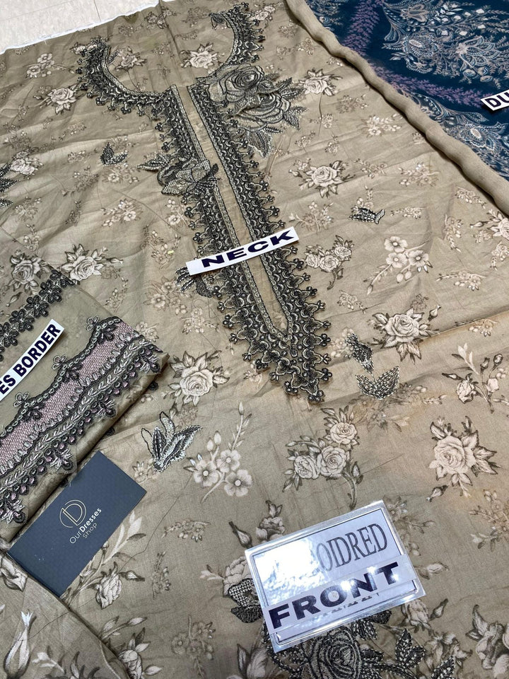 Iznik Lawn Suit-Aarasta