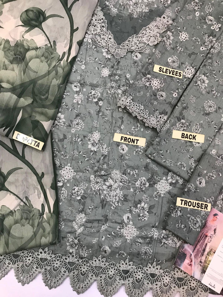 Iznik Lawn Suit-Aarasta