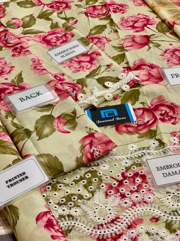 Iznik Lawn Suit-Aarasta