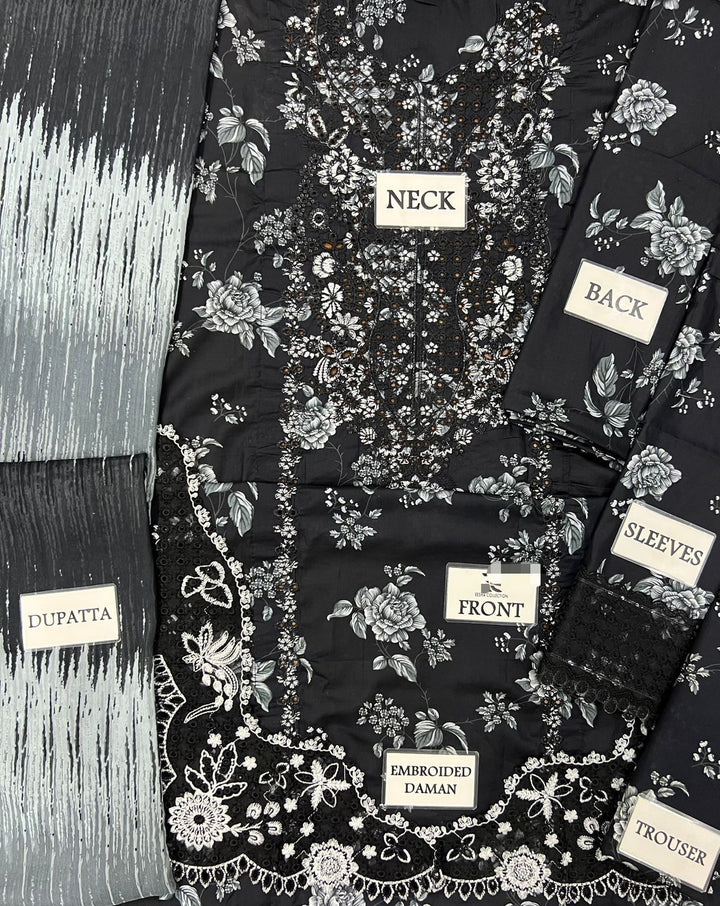 Afrozeh Lawn Suit-Aarasta