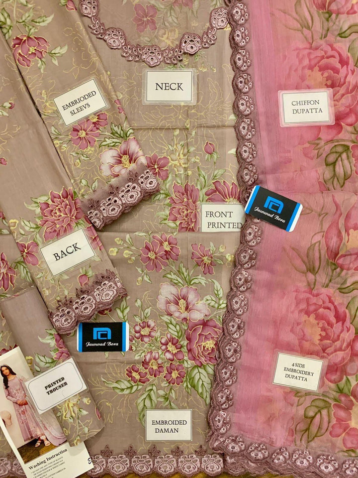 Iznik Lawn Suit-Aarasta