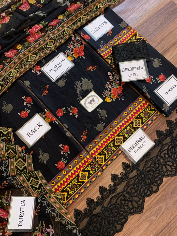 Iznik Lawn Suit-Aarasta