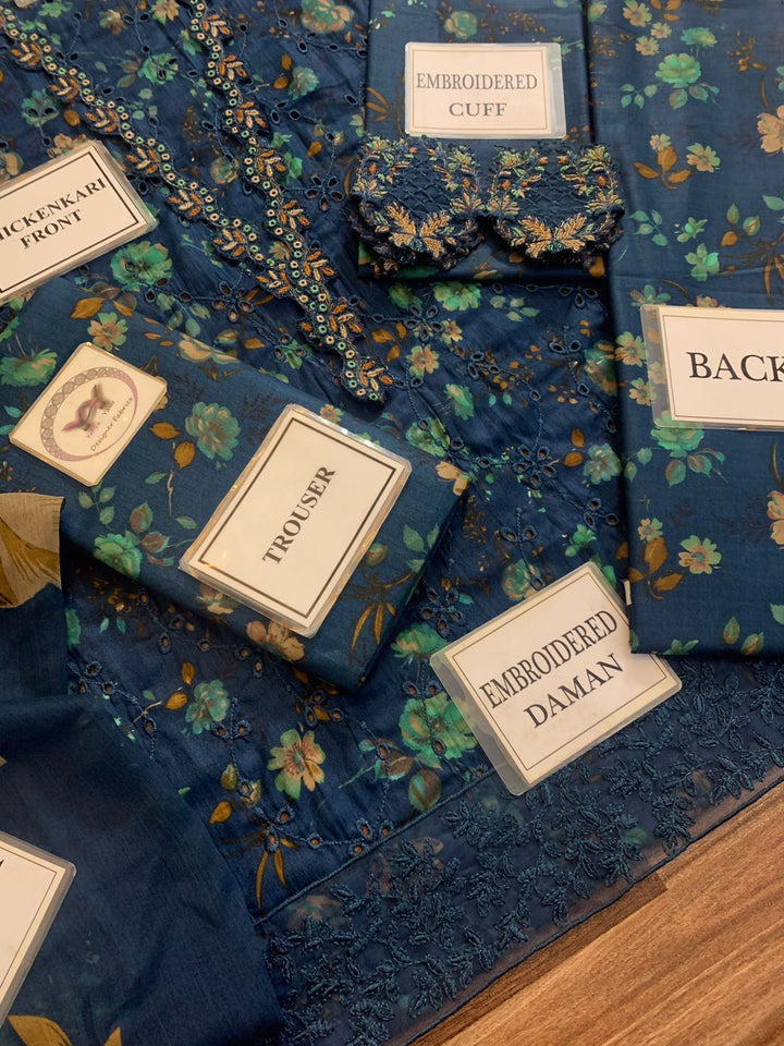 Iznik Lawn Suit-Aarasta