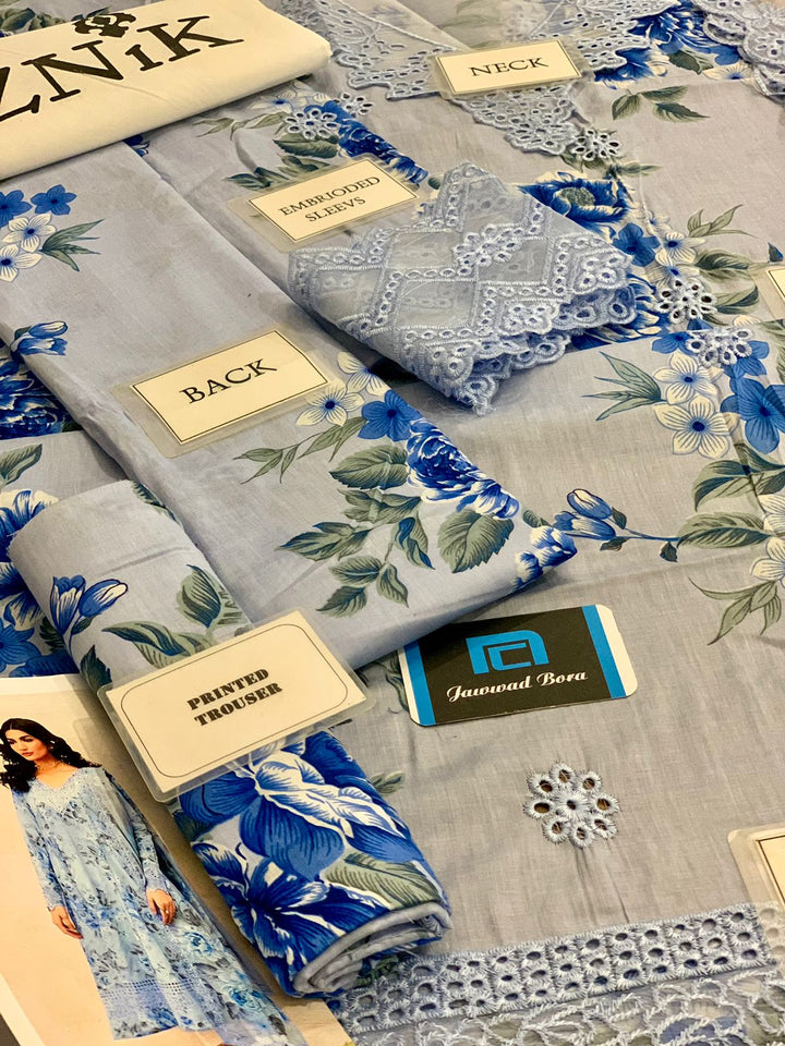 Iznik Lawn Suit-Aarasta