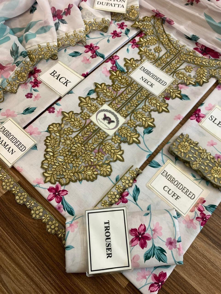 Iznik Lawn Suit-Aarasta