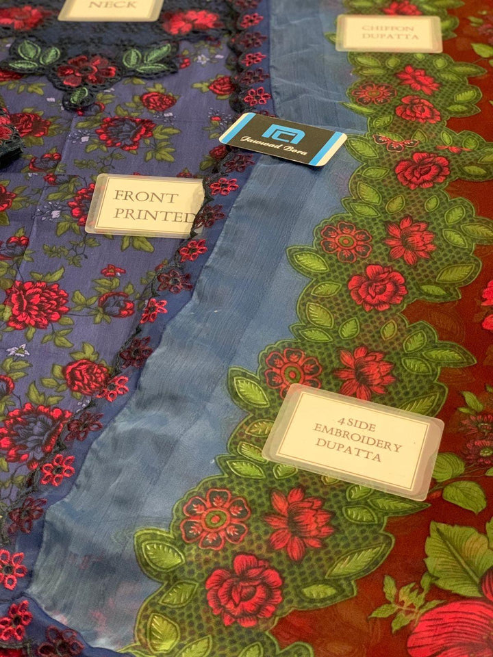 Iznik Lawn Suit-Aarasta