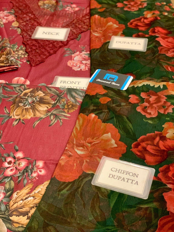 Iznik Lawn Suit-Aarasta