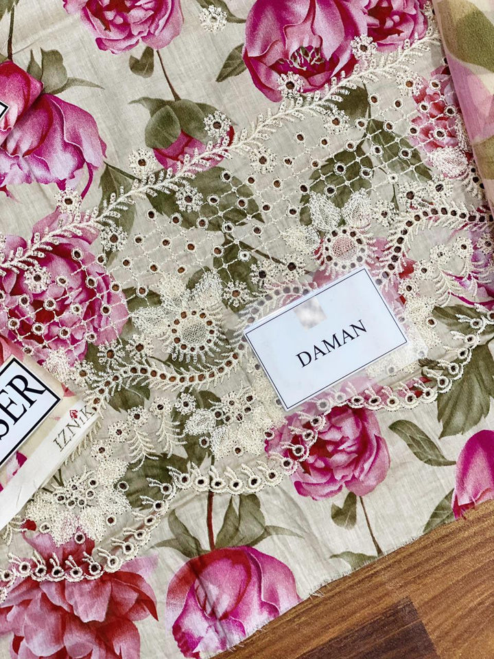 Iznik Lawn Suit-Aarasta