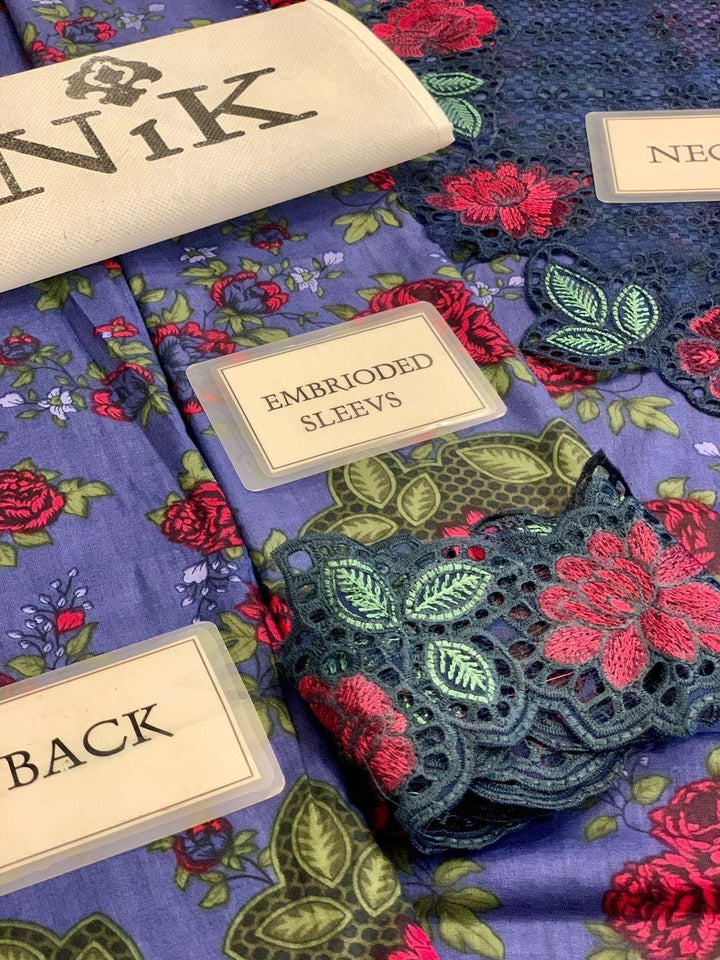 Iznik Lawn Suit-Aarasta