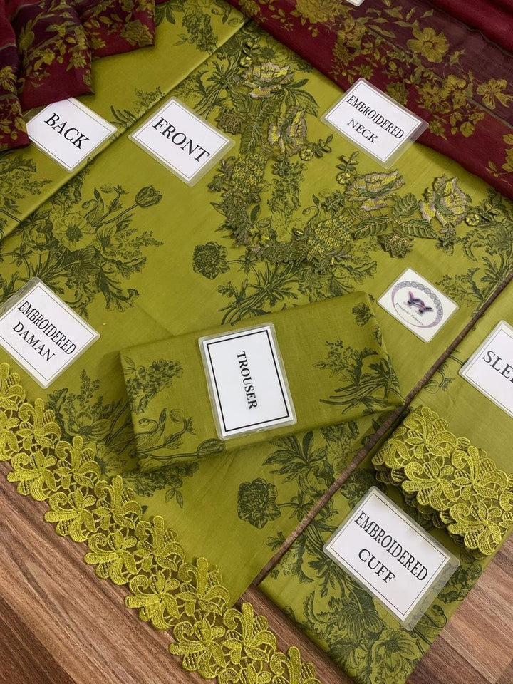 Iznik Lawn Suit-Aarasta