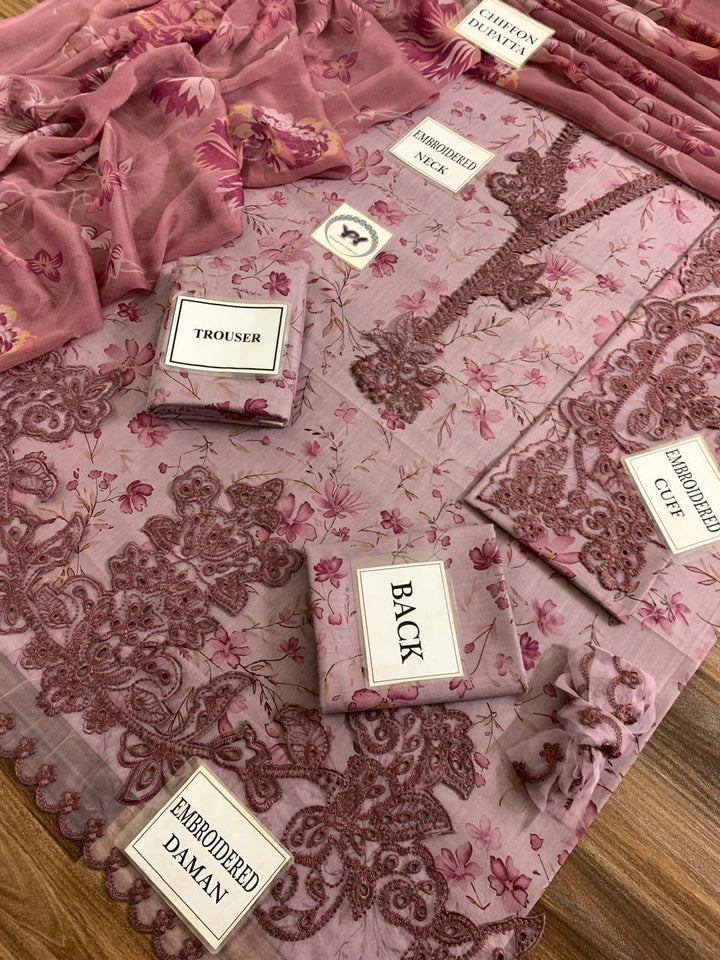 Iznik Lawn Suit-Aarasta