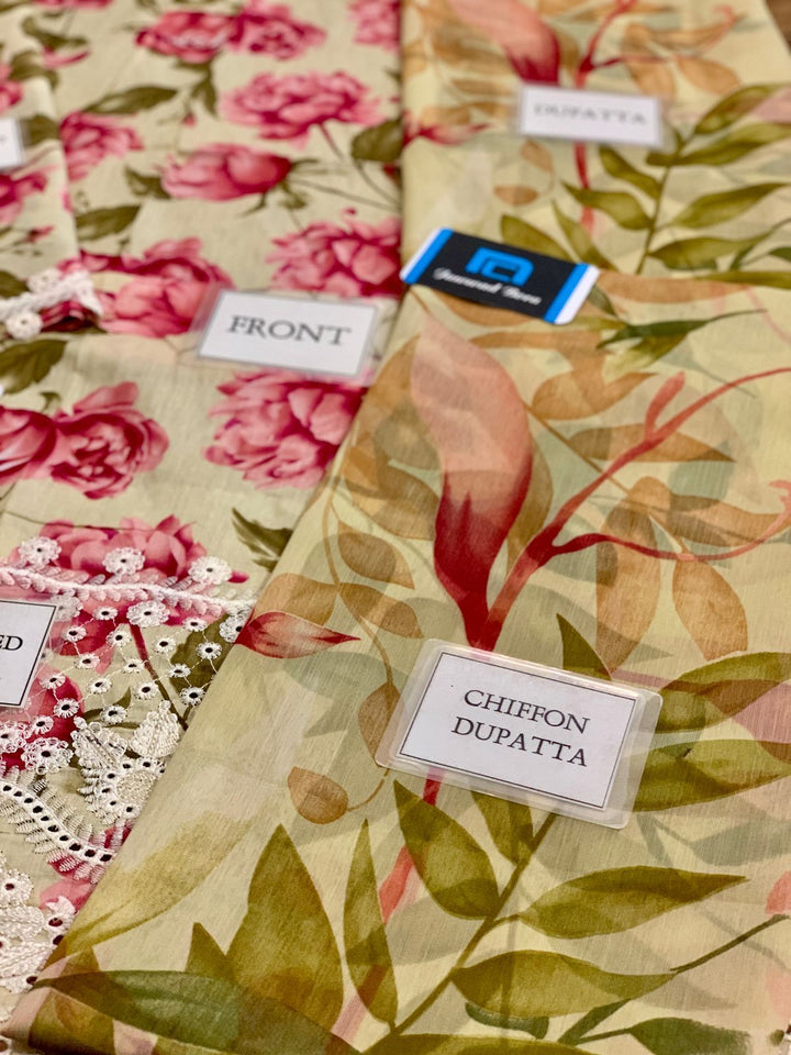 Iznik Lawn Suit-Aarasta